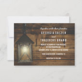 ラエレガントン素朴タンラ結婚イツカード 招待状 (正面)