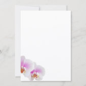 ラエレガント絵を描ン結婚式招待状 招待状 (裏面)