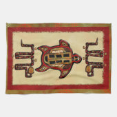 ラオコブウッベンマヤンフォークアート キッチンタオル (横)