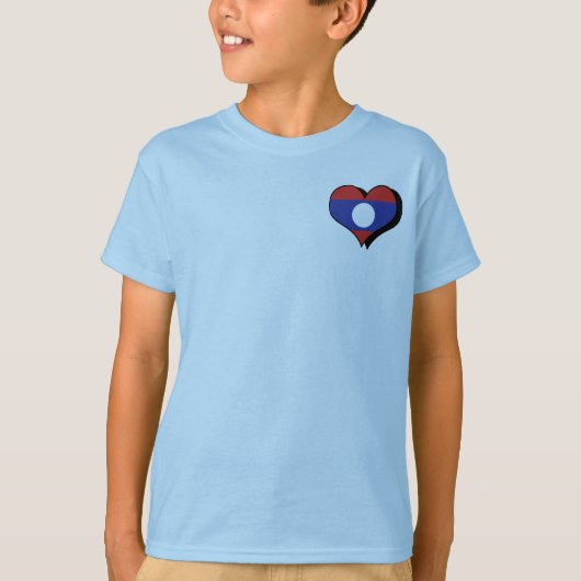 ラオスが好き Tシャツ (正面)