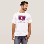 ラオスのシャツ Tシャツ (正面フル)