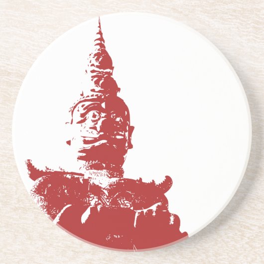 ラオスのジャイアントガーディアン…ラオス・ビエンチャン・ブッダ・パーク コースター (正面)