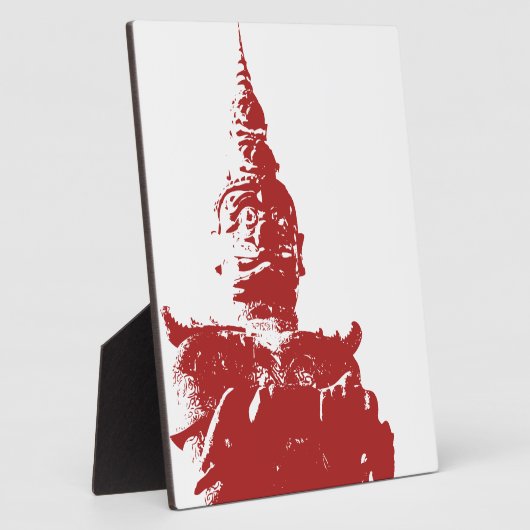 ラオスのジャイアントガーディアン…ラオス・ビエンチャン・ブッダ・パーク フォトプラーク (側面)