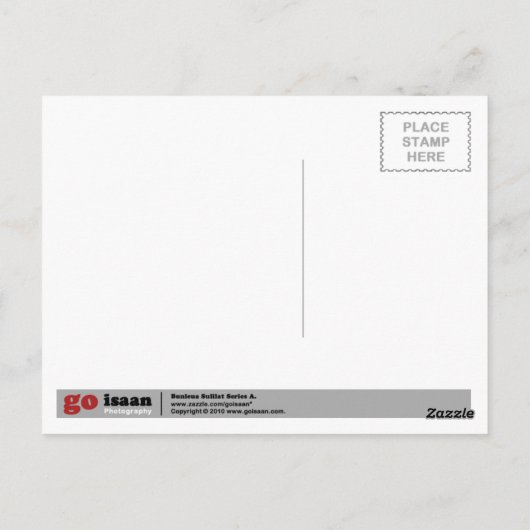 ラオスのジャイアントガーディアン…ラオス・ビエンチャン・ブッダ・パーク ポストカード (裏面)