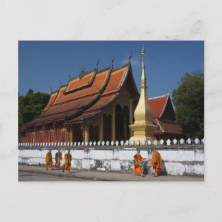 ラオスのハガキLuang Prabang ポストカード