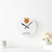 ラオスの時間にキュッパにいた。 ラウンド壁時計 (ホーム)