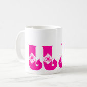 ラオスの母 – ແມ່ / Mae – ラオス語/ラオス語 コーヒーマグカップ (正面左)