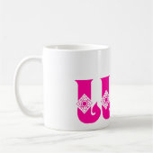 ラオスの母 – ແມ່ / Mae – ラオス語/ラオス語 コーヒーマグカップ (左)