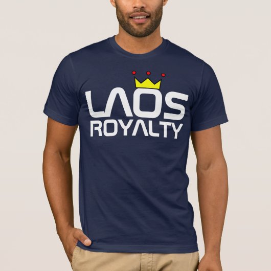 ラオスの皇族4.3 Tシャツ (正面)
