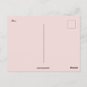 ラオスの見解 ポストカード (裏面)