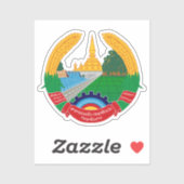 ラオスの象徴 シール (シート)