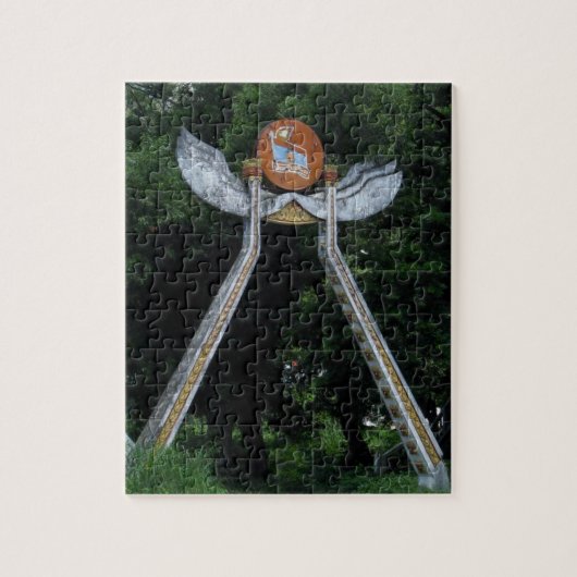 ラオスの門 ジグソーパズル (縦)