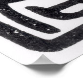 ラオスの「全能」印 ポスター (角)