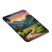 ラオスルアンパバーントラベル マグネット (右側)