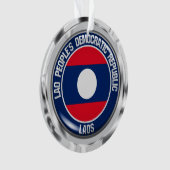 ラオス丸エンブレム オーナメント (正面)