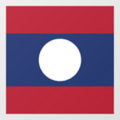 ラオス国旗 ウィンドウサイン (シート)