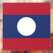 ラオス国旗 ウィンドウサイン (シート2)