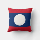 ラオス国旗 クッション (裏面)