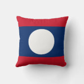 ラオス国旗 クッション (裏面)