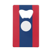 ラオス国旗 クレジットカード栓抜き (裏面)