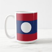 ラオス国旗 コーヒーマグカップ (左)