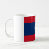 ラオス国旗 コーヒーマグカップ (左)