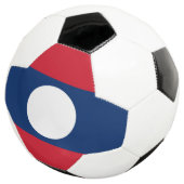 ラオス国旗 サッカーボール (3/4)