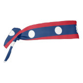 ラオス国旗 タイヘッドバンド (回転270)