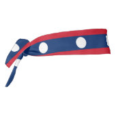 ラオス国旗 タイヘッドバンド (回転270)