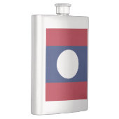 ラオス国旗 フラスク (右)
