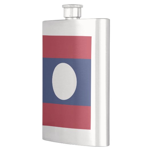 ラオス国旗 フラスク (左)