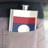 ラオス国旗 フラスク (インサイチュ)