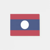 ラオス国旗 ポストイット (正面)