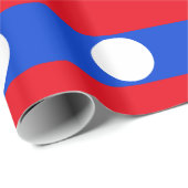 ラオス国旗 ラッピングペーパー (ロールコーナー)