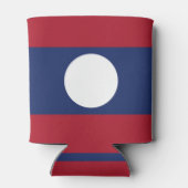 ラオス国旗 缶クーラー (裏面)