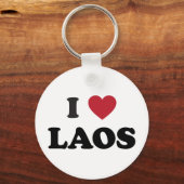 ラオス大好き キーホルダー (正面)