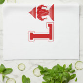 ラオス大学 キッチンタオル (折り畳み)