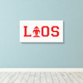 ラオス大学 キャンバスプリント (インサイチュ (ウッドフロア))