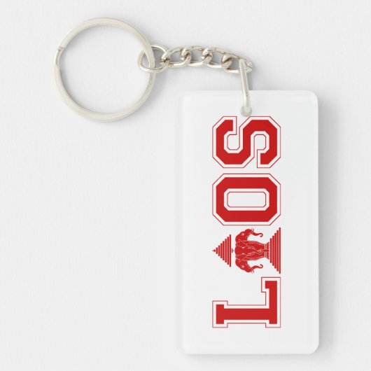 ラオス大学 キーホルダー (正面)