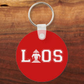 ラオス大学 キーホルダー (正面)