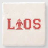 ラオス大学 ストーンコースター (正面)