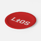 ラオス大学 ペーパープレート (アングル)