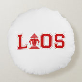 ラオス大学 ラウンドクッション (裏面)