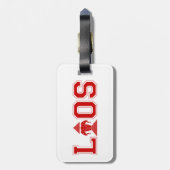 ラオス大学 ラゲッジタグ (裏面縦)