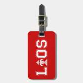 ラオス大学 ラゲッジタグ (正面縦)