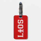 ラオス大学 ラゲッジタグ (裏面縦)
