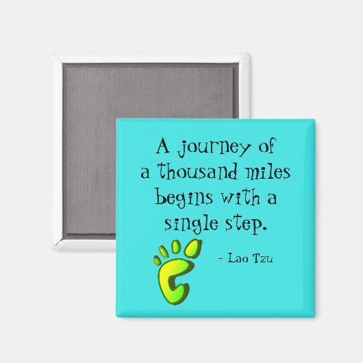 ラオス感動的ツ引用文 マグネット (正面/裏面)