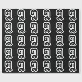 ラオス数字エイト / 8 / ໘ (ラーオ語) ラッピングペーパー (フラット)