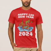ラオス新年ナガ20 Tシャツ (正面)