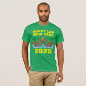 ラオス新年2ナガ2025 Tシャツ (正面フル)